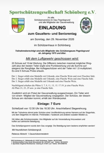 Gau Alters und Seniorentag